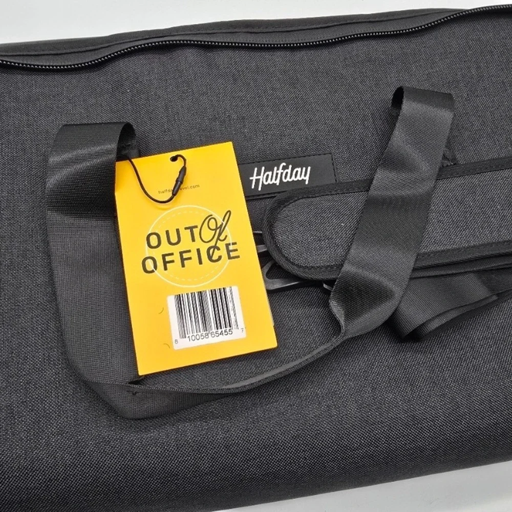Halfday 2-in-1 Convertible Garment Duffel Bag 45L Shadow Weekender Carry-On 22